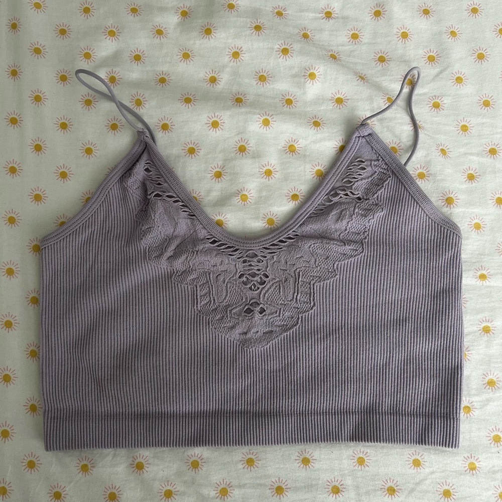 Aeropostale Lavender Ribbed Cami Top 🪻